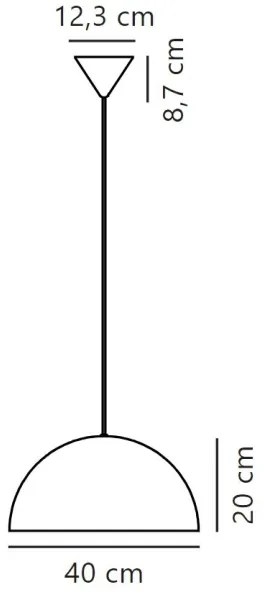 Nordlux - Csillár zsinóron ELLEN 1xE27/40W/230V