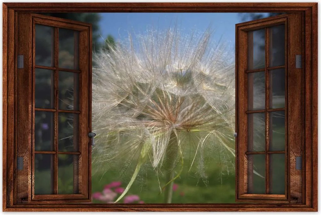 Poszterek 120x80 Pitypang Virág Virágok