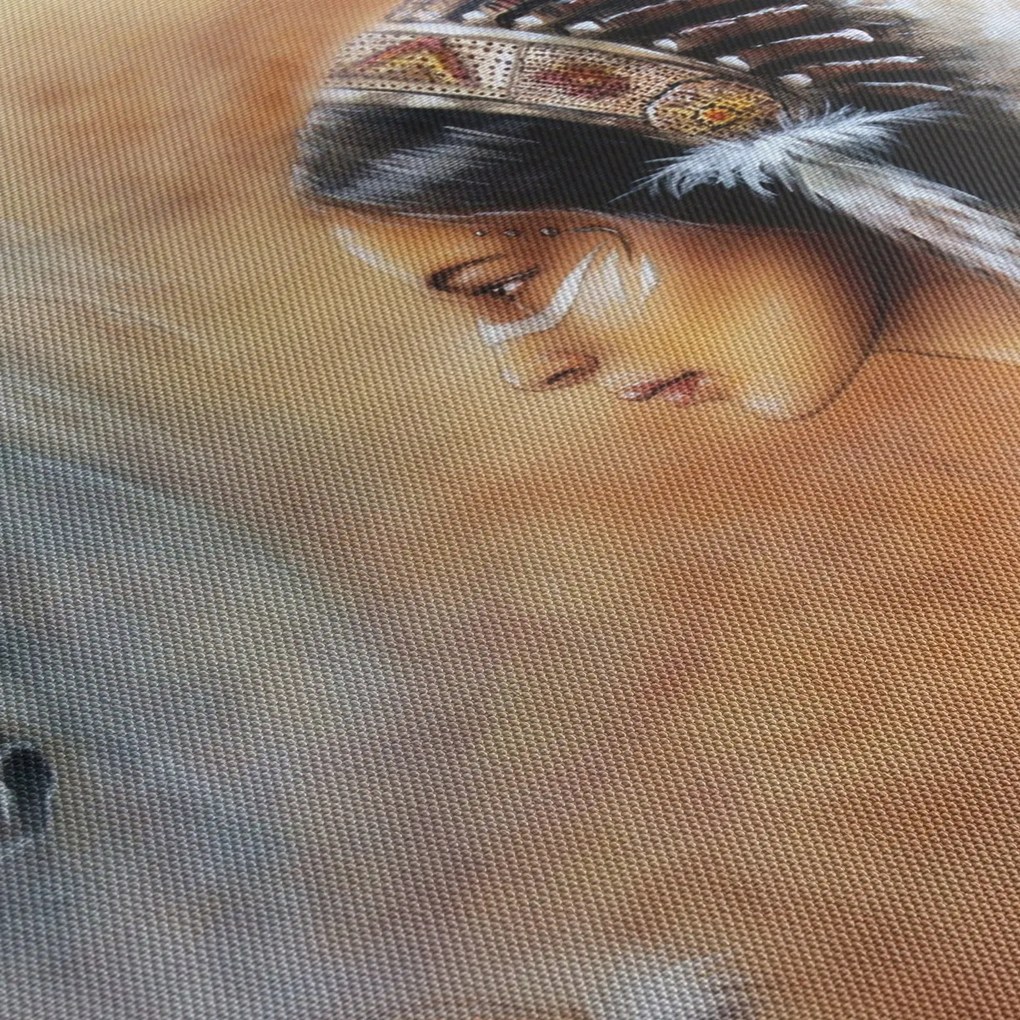 Kép - Indiánok varázslata (120x50 cm)