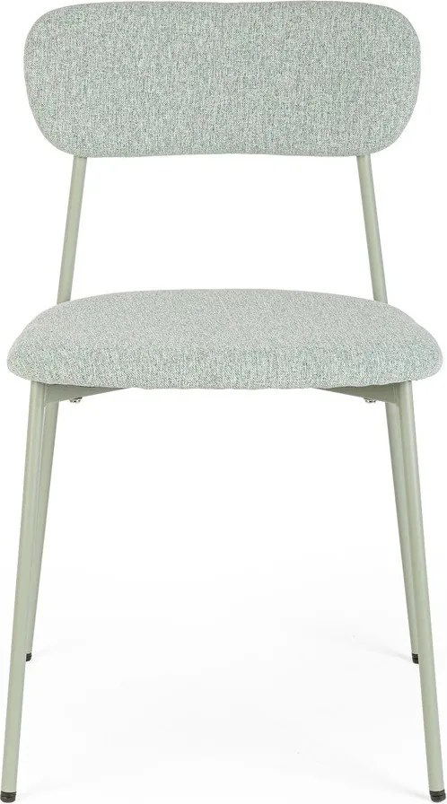 Mentazöld kárpitozott étkezőszék Inka – Yes Everyday