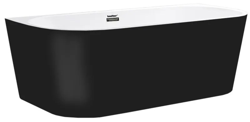 Still szabadon álló fürdőkád 170x80x58 cm fekete