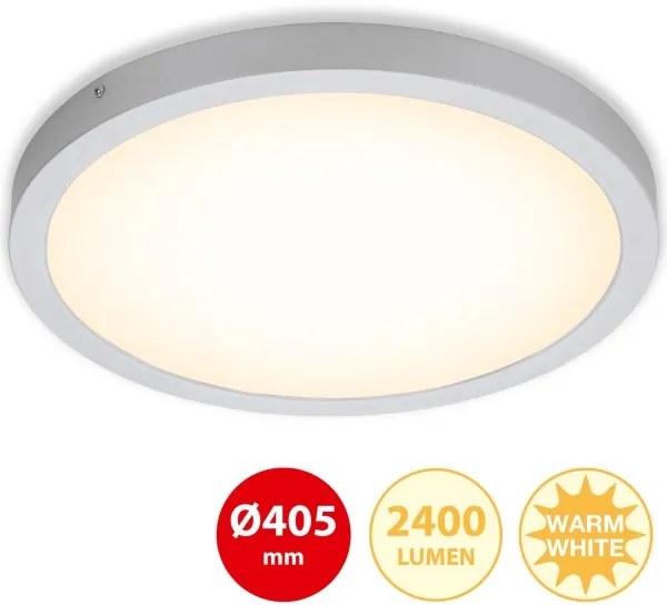 Briloner 7143-014 - LED Mennyezeti lámpa FIRE LED/24,5W/230V 3000K