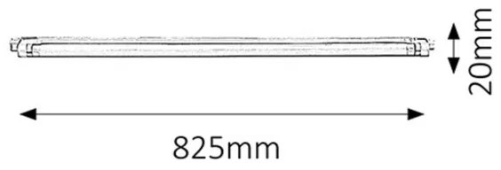 Rabalux 2345 - Konyhai pultmegvilágítók SLIM G5/30W/230V