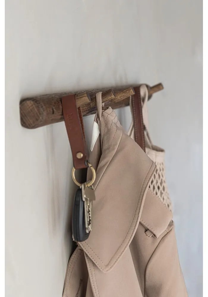 Barna tölgyfa fali fogas 72 cm Roots – Mette Ditmer Denmark