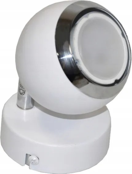 Spot lámpa Állítható 1x GU10 fehér Króm Kynis