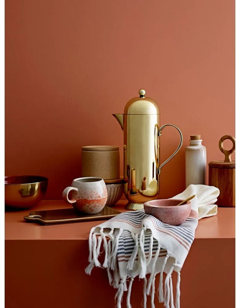 Lazacszínű-krémszínű kerámia bögre 280 ml Paula – Bloomingville