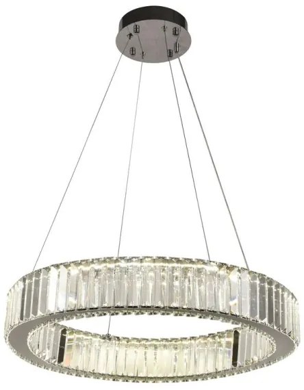 LED állítható fényerejű csillár kábellel LED/40W/230V 3000-6500K króm, DO