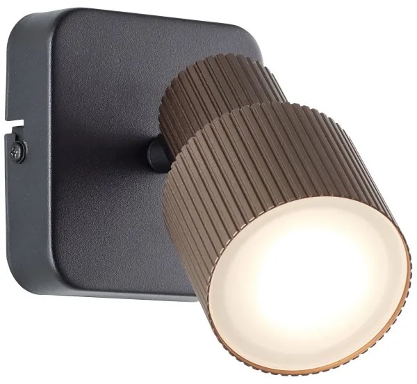 Brilliant - LED Fali spotlámpa CADIZ 1xGU10/5W/230V bronz