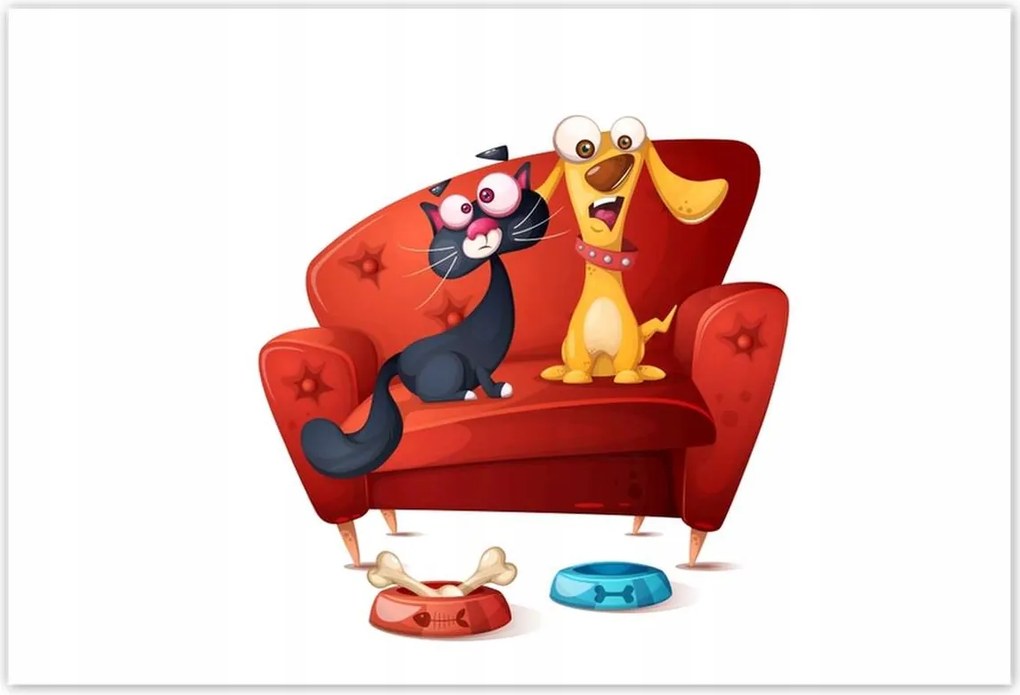 Poszterek 185x125 Cica Cicák Macskák