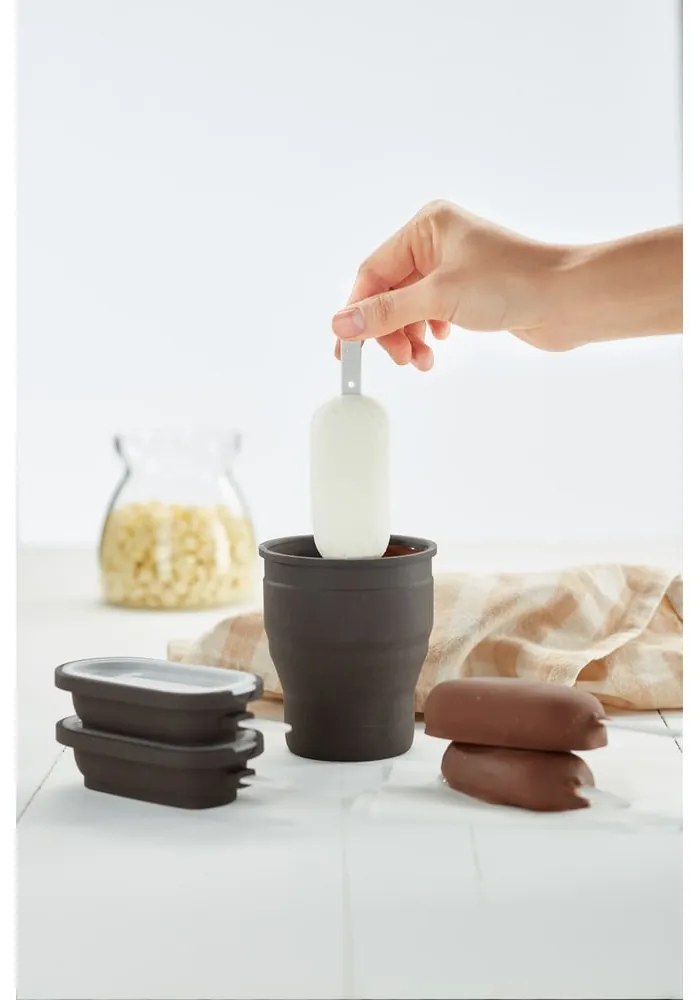 Szilikon jégkrémkészítő forma szett 4 db-os – Lékué