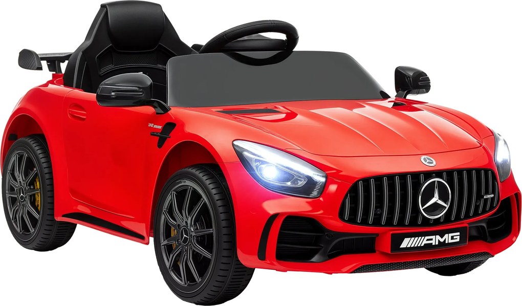 AIYAPLAY Gyermek Elektromos Autó 12V Gyerekautó 2.4G Távvezérléssel, Csengővel, MP3-mal, Zenével, Lassan Induló, Visszafordítható Funkcióval 3-5 km/h