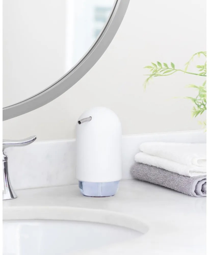 Fehér műanyag szappanadagoló 230 ml Touch – Umbra
