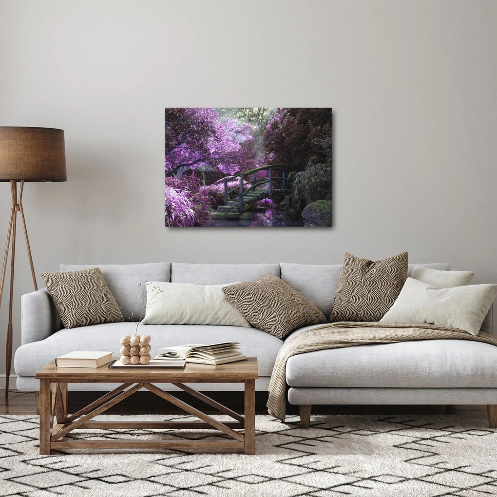 Kép - Misztikus kert (70x50 cm)