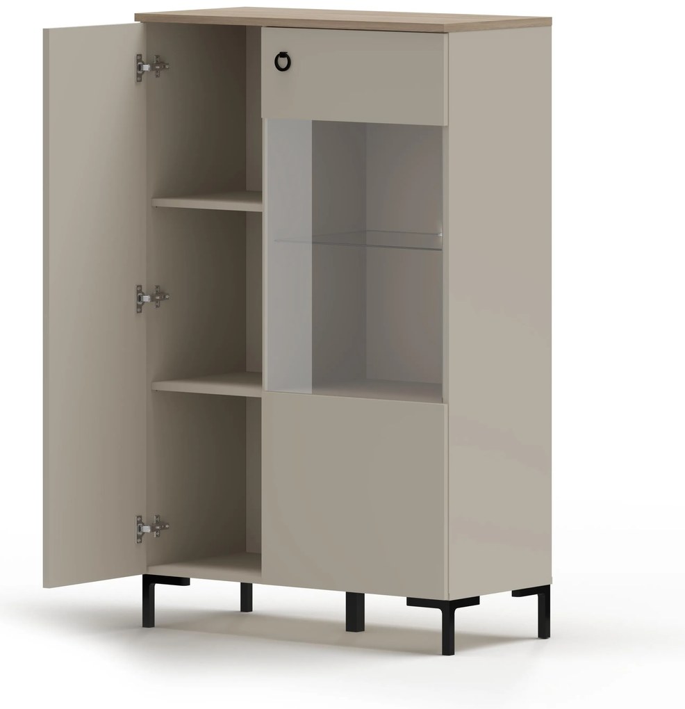 Vitrin Demandaron 2 (taupe + silverjack tölgy) . 1116816
