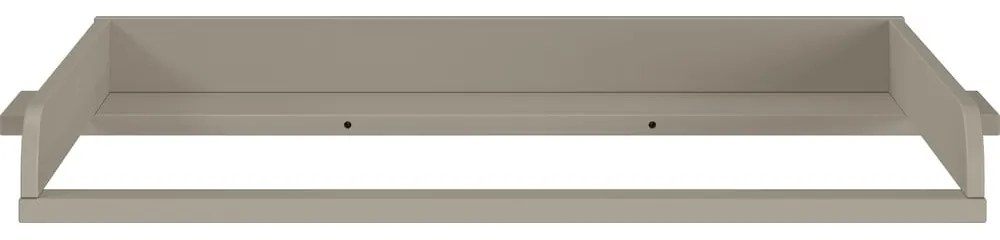 Szürke pelenkázó feltét (alkalmas komód mélysége 54 cm) Tomino – Germania