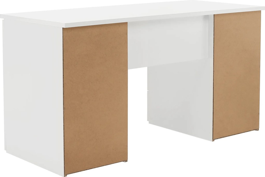 Íróasztal, fehér, EUSTACH