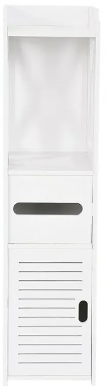 Keskeny fürdőszobai szekrény