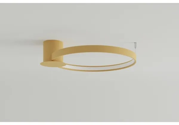 Thoro TH.222 - LED mennyezeti lámpatest RIO LED/21W/230V CRI98 3000K átm. 55 cm arany