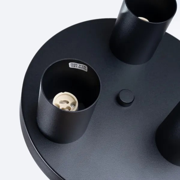 Sollux SL.1466 - Spotlámpa LAGOS 3xGU10/10W/230V fekete