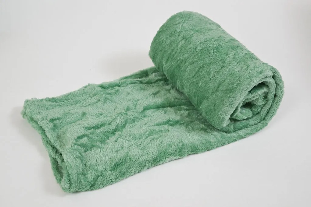 Plüss HERNYÓ zöld babatakaróval belül