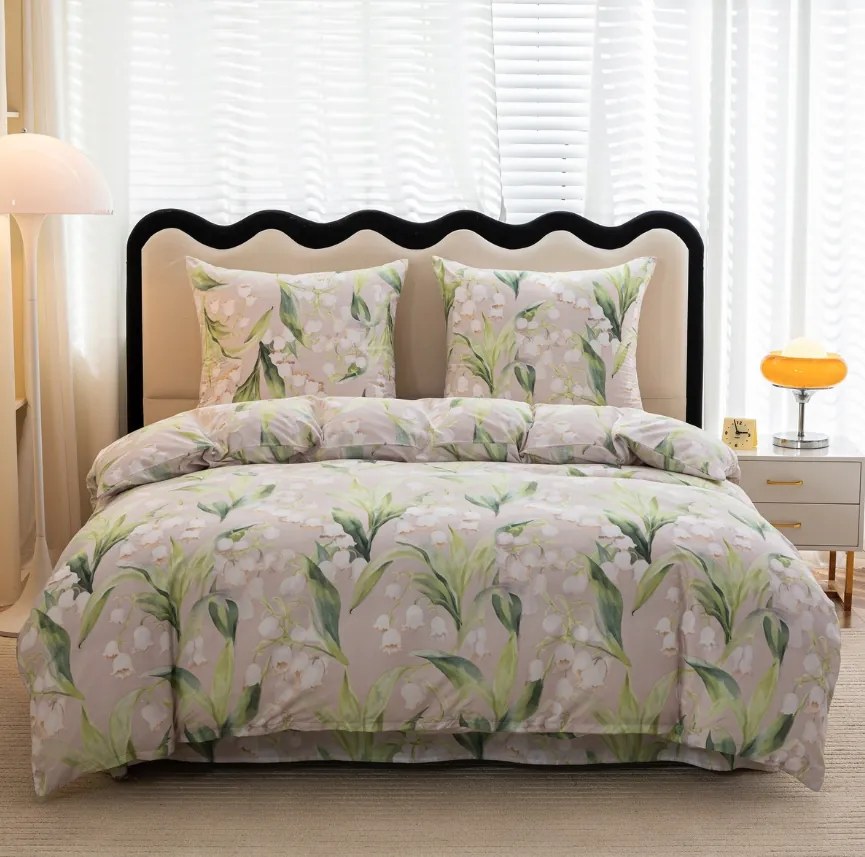 Mikroszálas ágyneműhuzat MUGUET mintás Ágyneműhuzat mérete: 70 x 80 cm | 140 x 200 cm