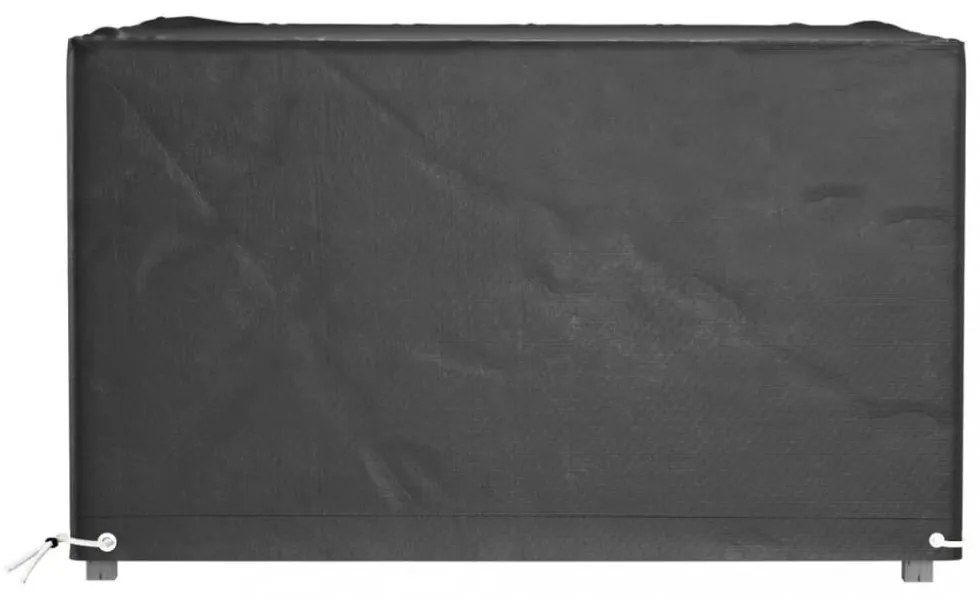 2 db négyzet alakú kerti bútorhuzat 8 fűzőlyukkal 125x125x75 cm