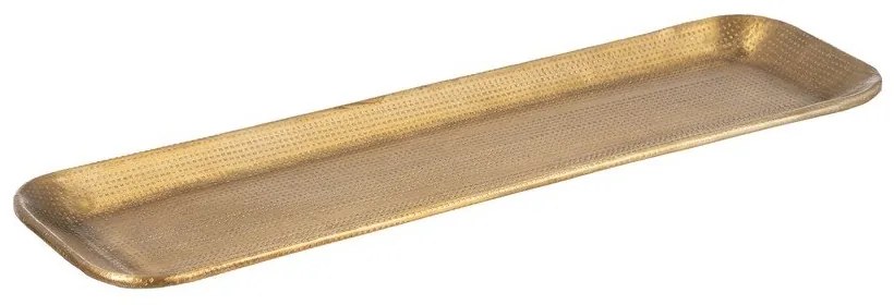 Fém dekoratív tálca szett 3 db-os 14x48 cm Grau – Ixia