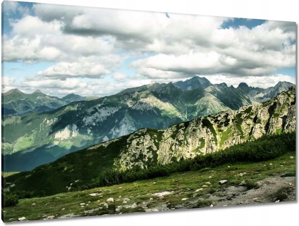 Festmények 120x80 Kilátás a Tátrából