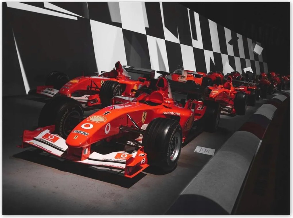 Poszterek 135x100 Bolid Formula 1 F1