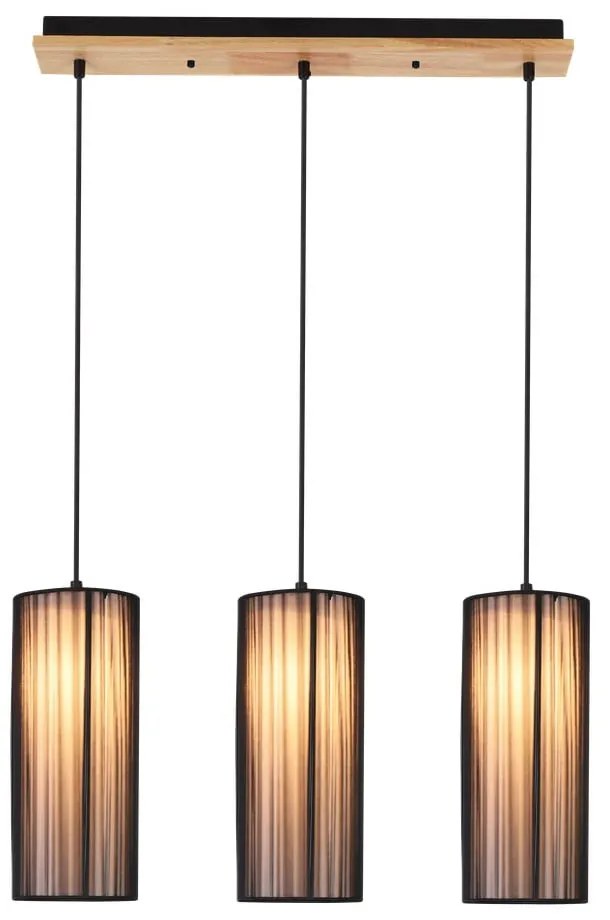 Függőlámpa textil búrával Kioto – Candellux Lighting