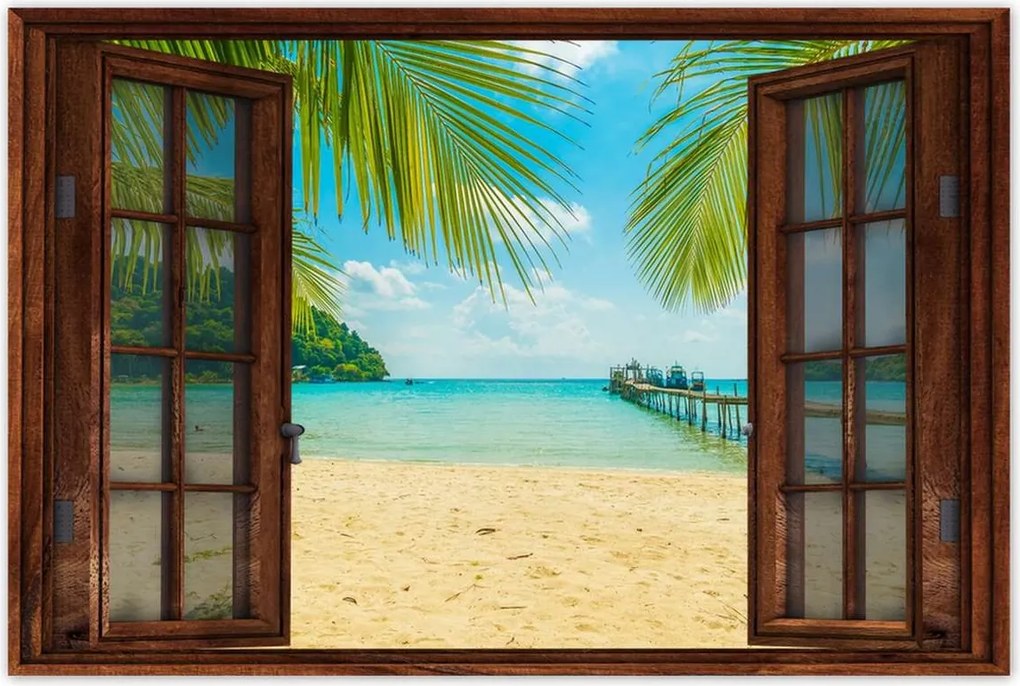 Poszterek 120x80 Trópusi tájkép