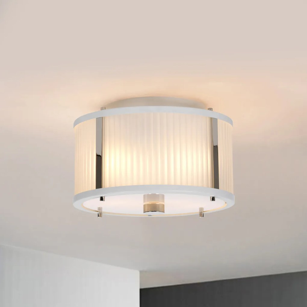 Elstead modern függeszték corona fehér nikkel elsdl-corona-2p-wpn