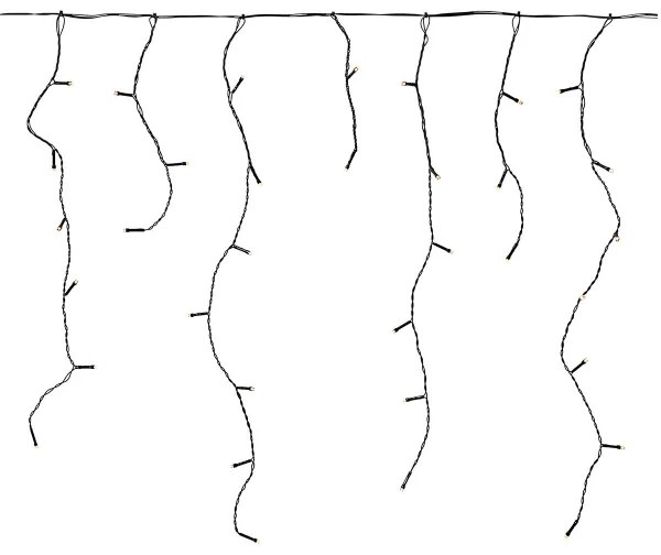 Nedis CLLC180- LED Kültéri karácsonyi lánc 180xLED/7 funkciós 10,9m IP44 meleg fehér