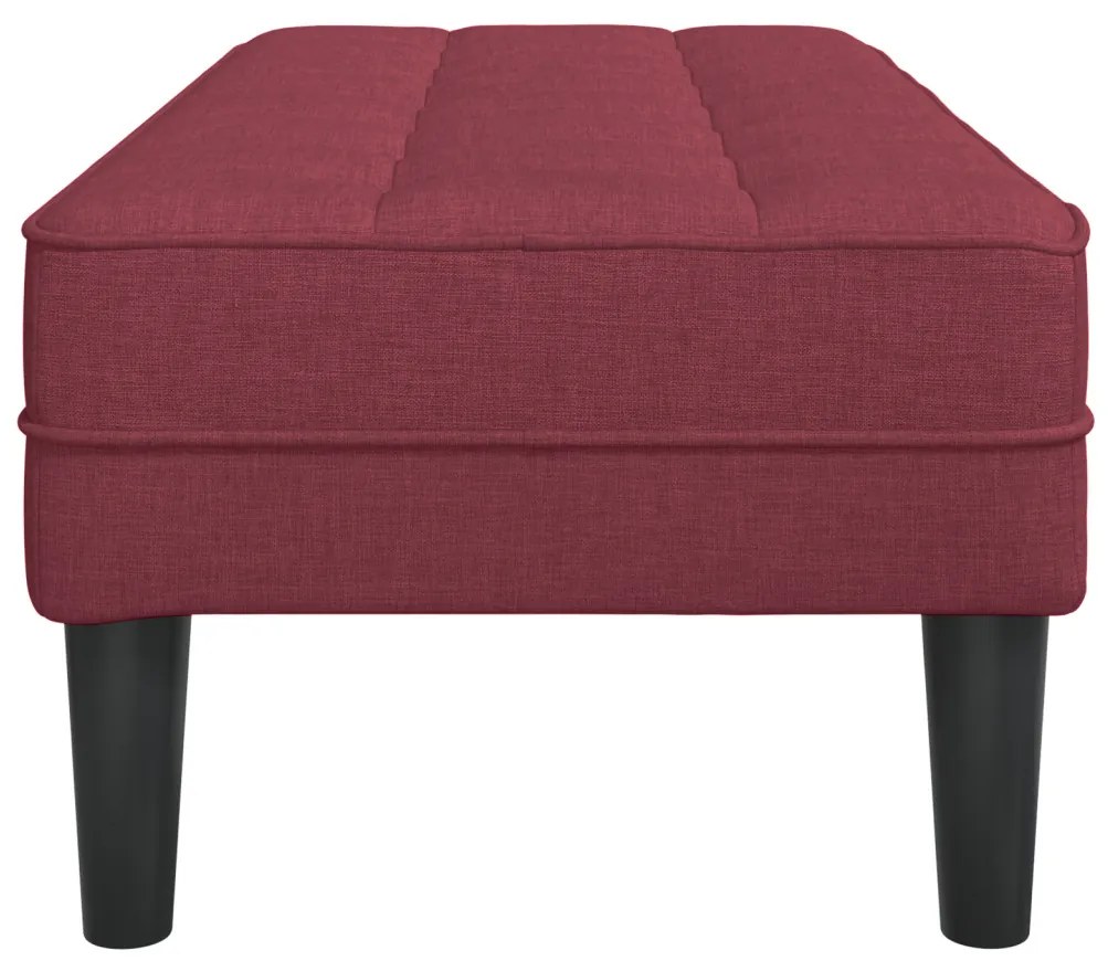 Pad Borvörös 113x57x39 cm Szövet