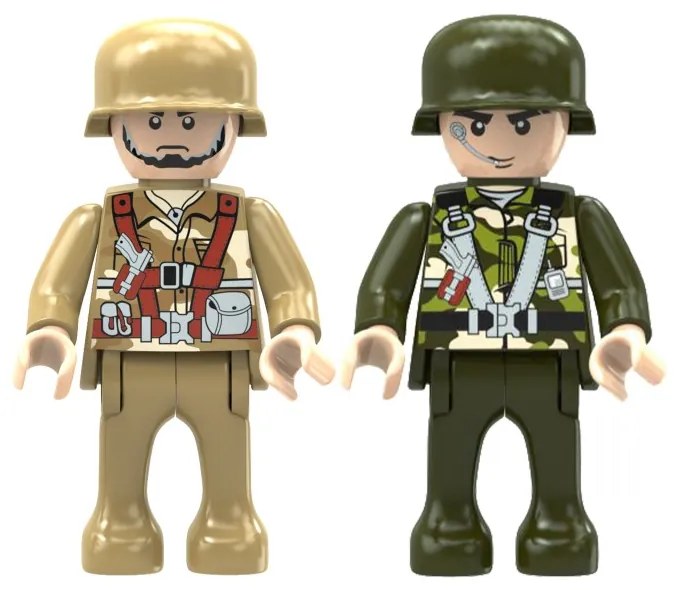 COGO® 3384 | lego-kompatibilis építőjáték | 780 db építőkocka | Nagy élethű tank