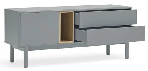 Kék-szürke TV-állvány 140x56 cm Corvo – Teulat