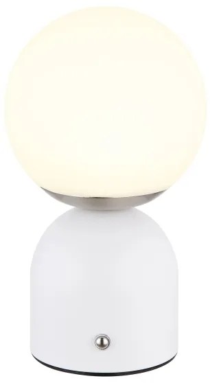 Globo 21006W - JULSY LED érintős asztali lámpa, 2,5W, fehér, állítható fény