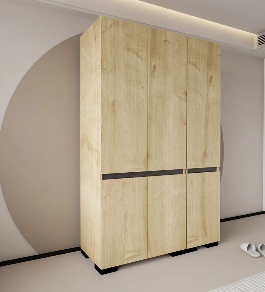 Floransa 135 - Sapphire Oak, Anthracite