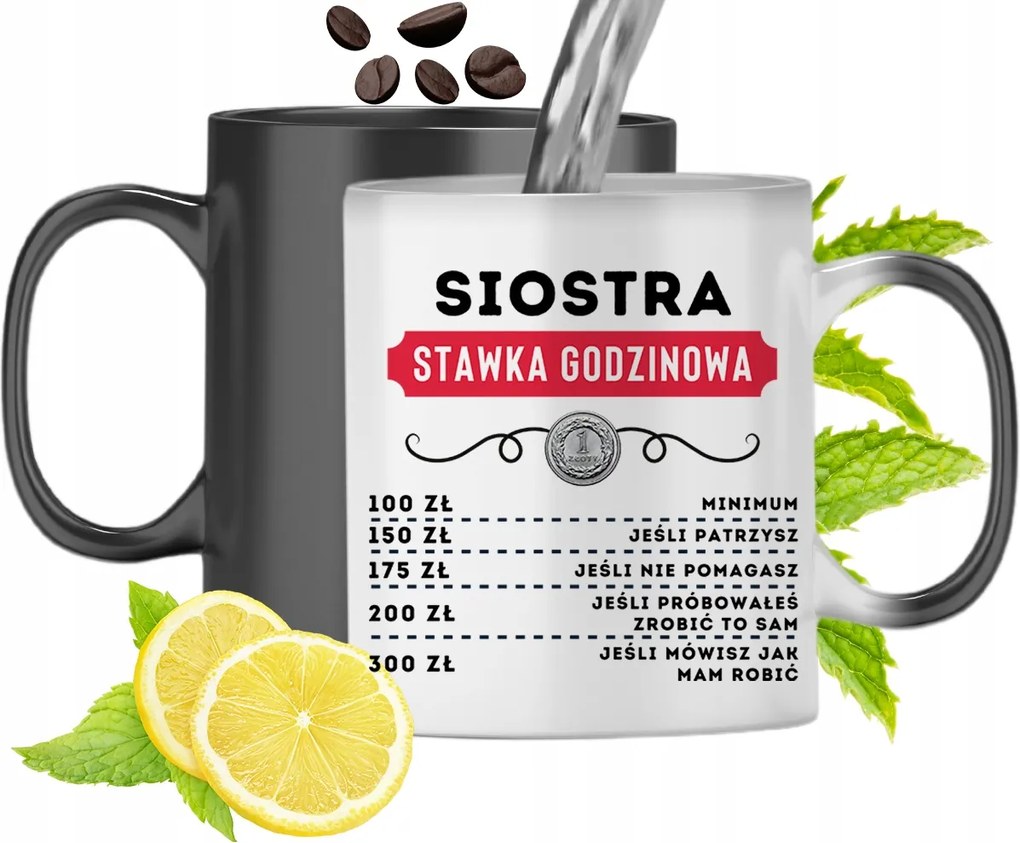 Mágikus Bögre Nővérnek Színváltó Nyomtatott Fényképpel