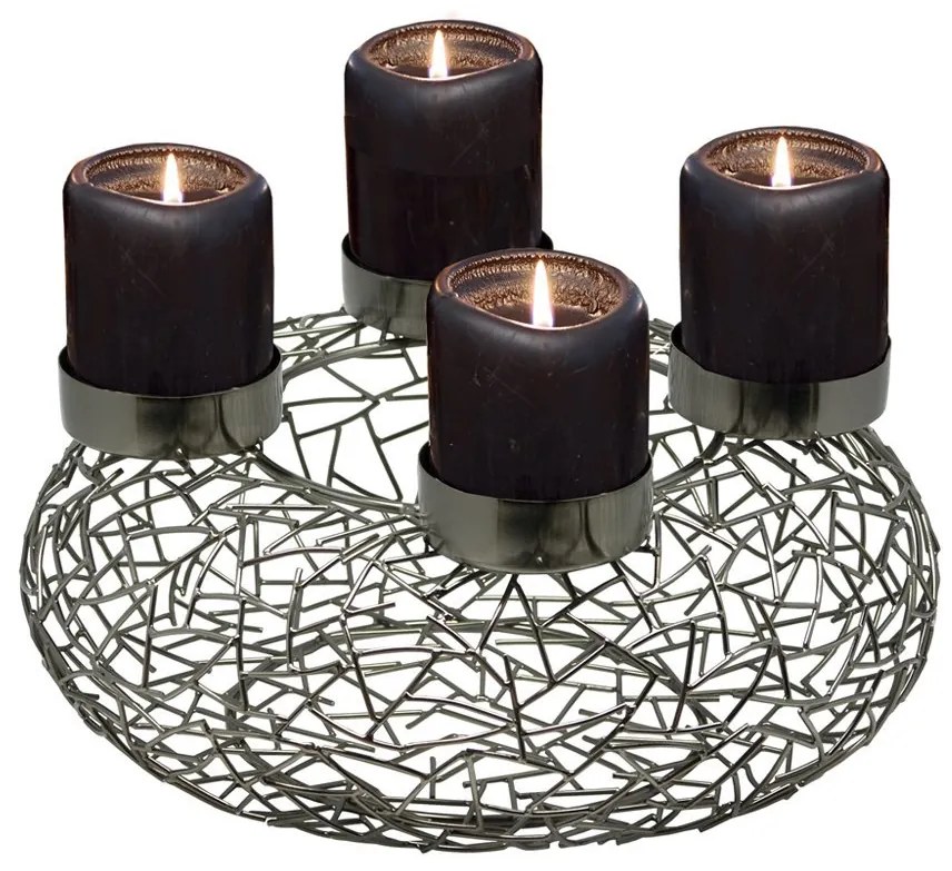 Adventi koszorú Milano Ø 35 cm - EDZARD
