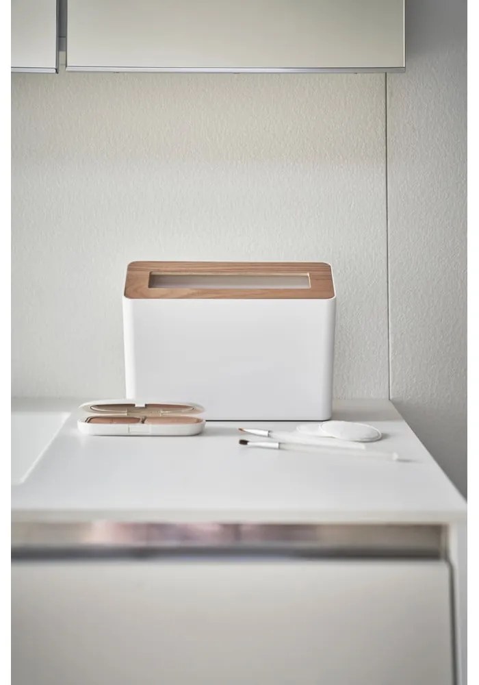 Fehér műanyag irodai szemetes 2,3 l Rin – YAMAZAKI