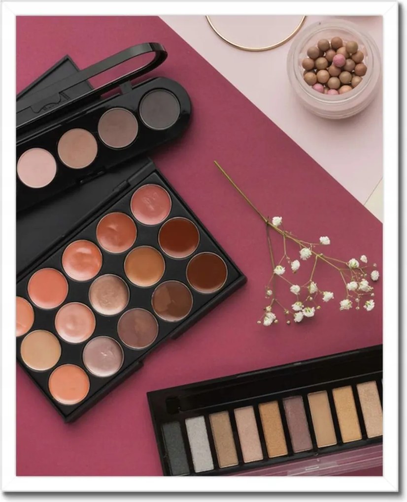 Poszterek keretben 40x50 Szépségápolási termékek Púder