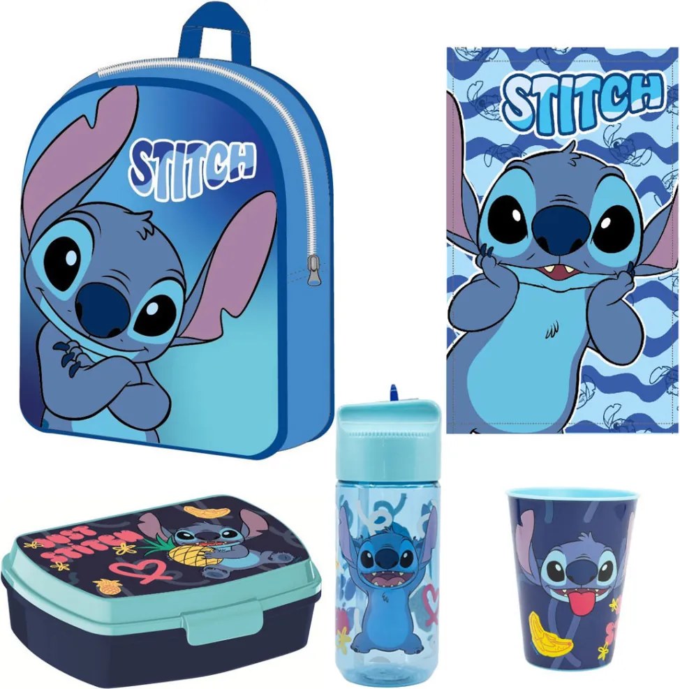 Disney Lilo és Stitch A csillagkutya Fresh Blue kirándulós csomag 5 db-os