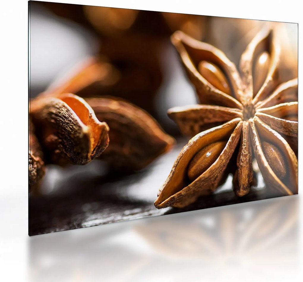 Üveg kép - Anise (70x50 cm)