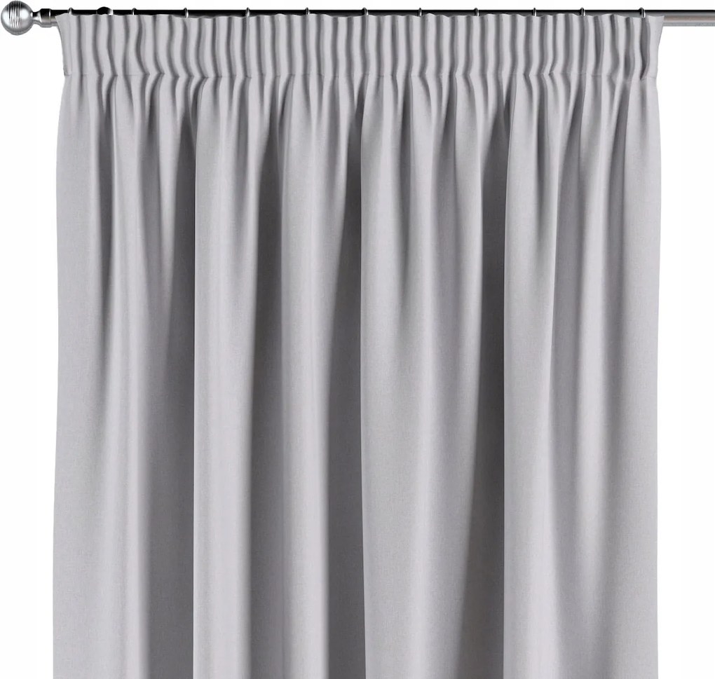 Függöny ráncoló szalaggal 1 db 140x260cm fekete