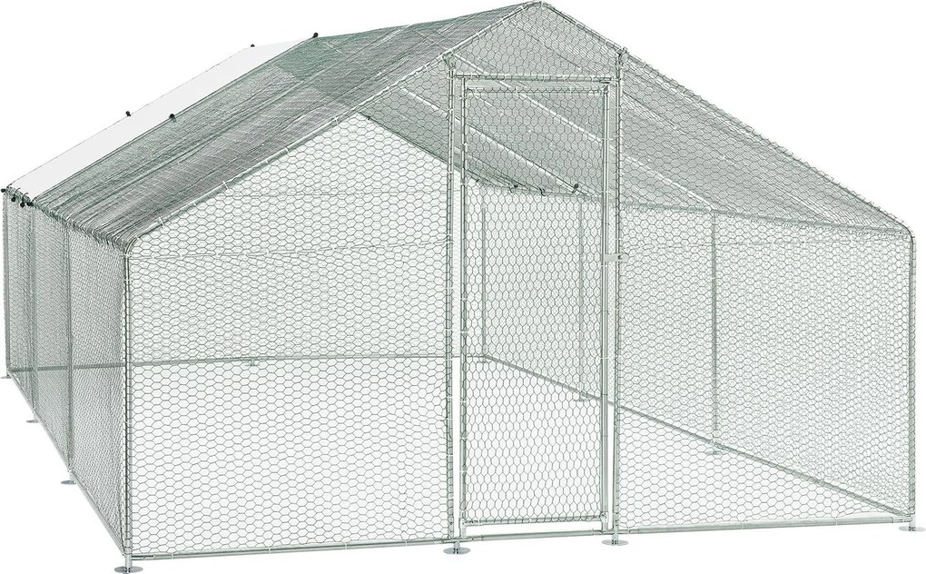 Juskys Csirkekifutó - 3x6x2m