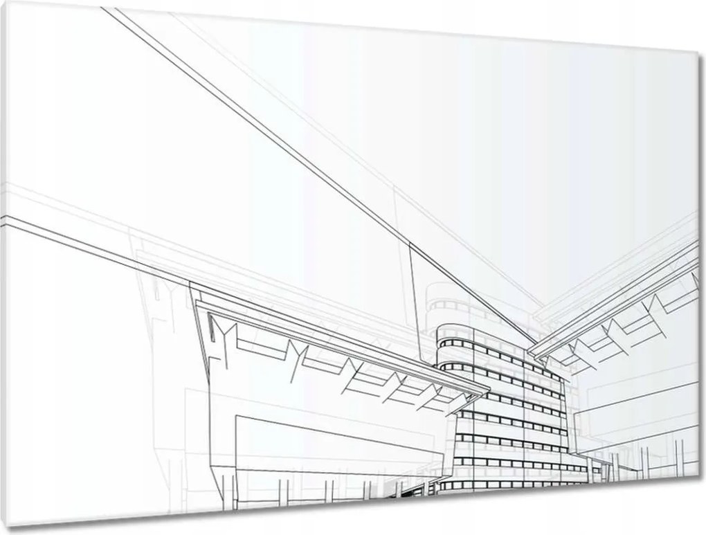 Festmények 120x80 Koncepció építész számára