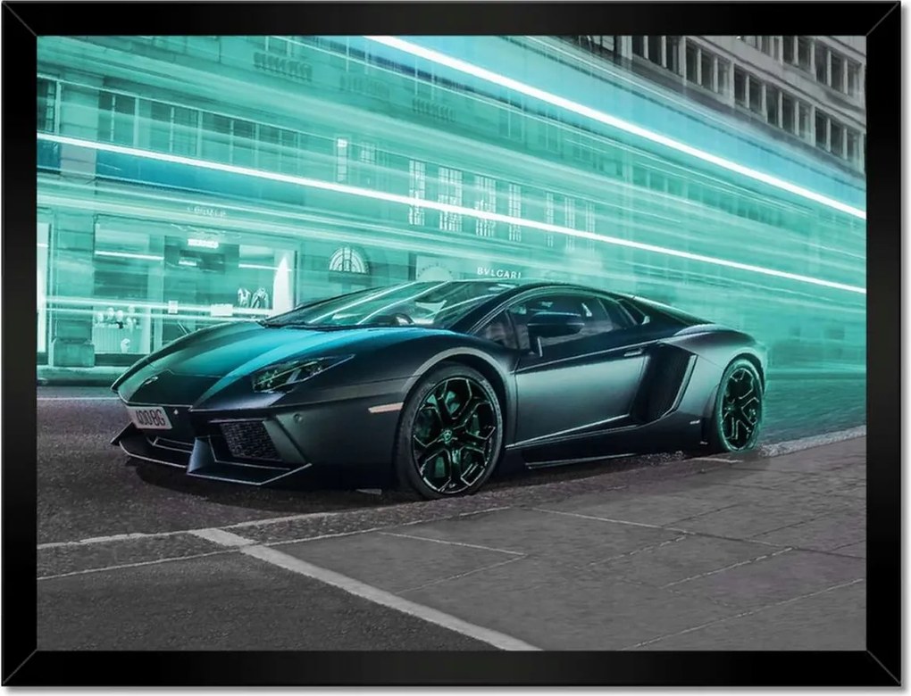 Poszterek keretben 40x30 Türkiz hatalom