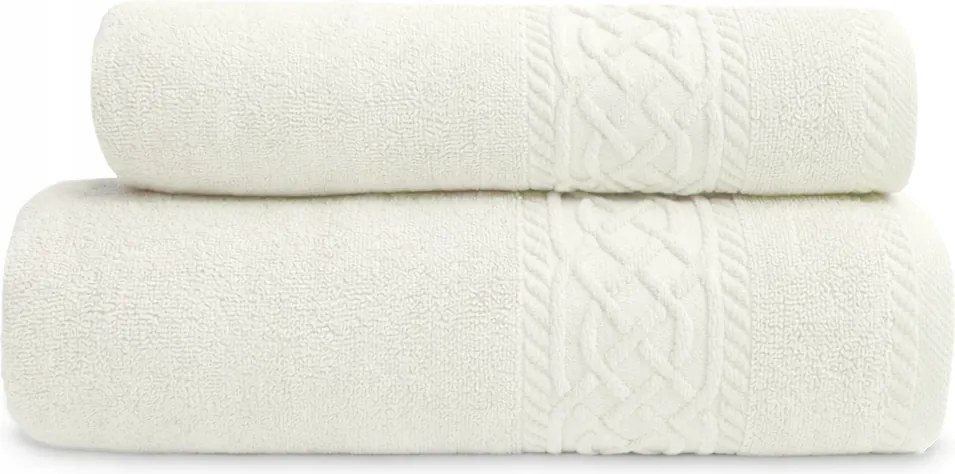 Sydney pamut törölköző 70x140 krémszínű