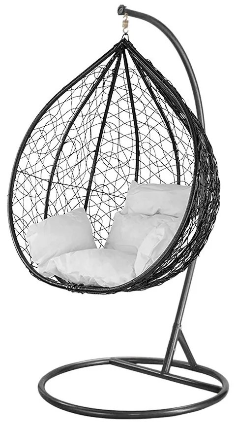 Havanna függőfotel fekete-fekete